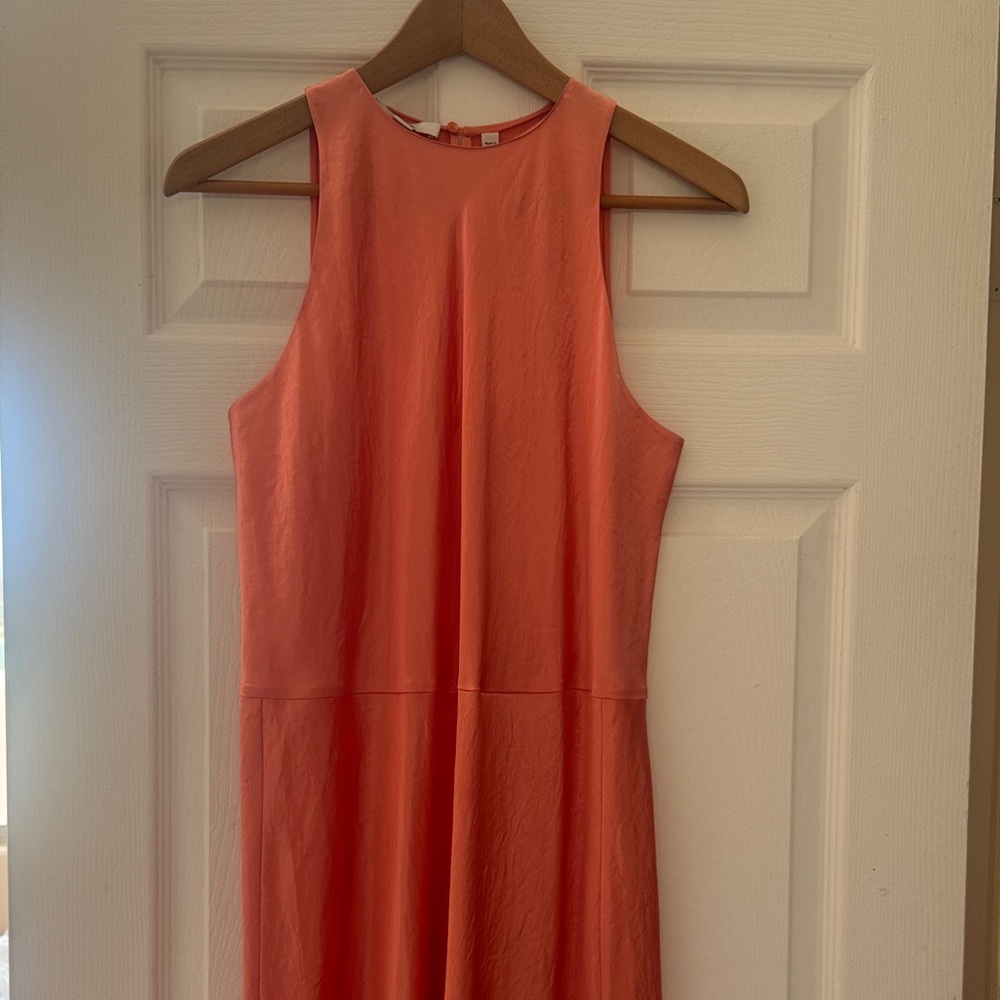 Vince Coral Sleeveless Maxi Dress